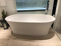 Delifi Duravit Duravitt bathtub freestanding with precise panel and support frame 700330