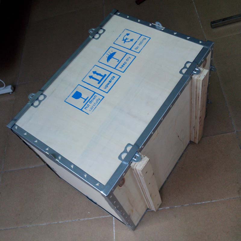 Hộp gỗ tùy chỉnh Xuất khẩu lắp ráp hậu cần nhanh hộp gỗ Hộp đóng gói vận chuyển hàng không Định dạng phụ - Cái hộp thùng gỗ đóng hàng