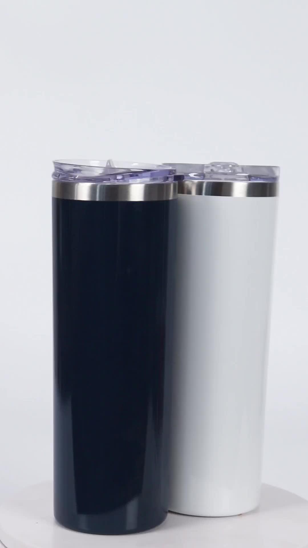 Blank Sublimation Tumblers Stainless Steel 20 Oz Skinny Sublimation