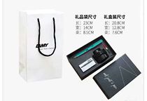 Lingmei lamy pen E107 high-grade gift box ink sac ink blocker tote bag single sale gift