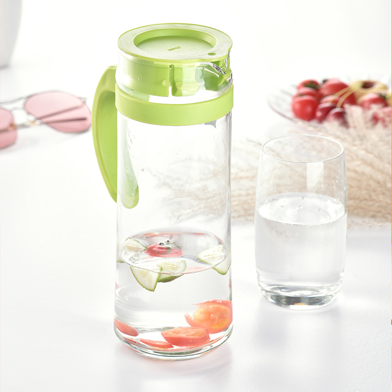 Ocean import lead - free glass heat - resistant glass pot of hot and cold dual - use cool water bottle glass kettle pot cold ultimately responds