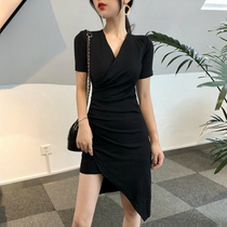 2021 new style Temperament Skirt Yamamoto Design Sensational Dress Girl Irregular Pop Girl Little Subshort Skirt