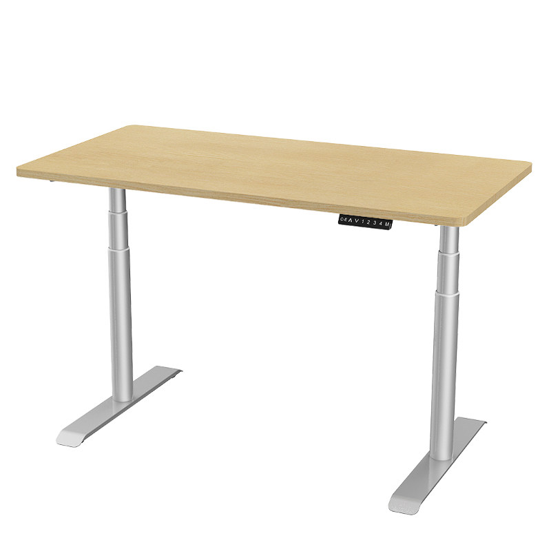 Aimeo electric office lifting desk stand bench double motor home desk with adjustable lifting computer desk
