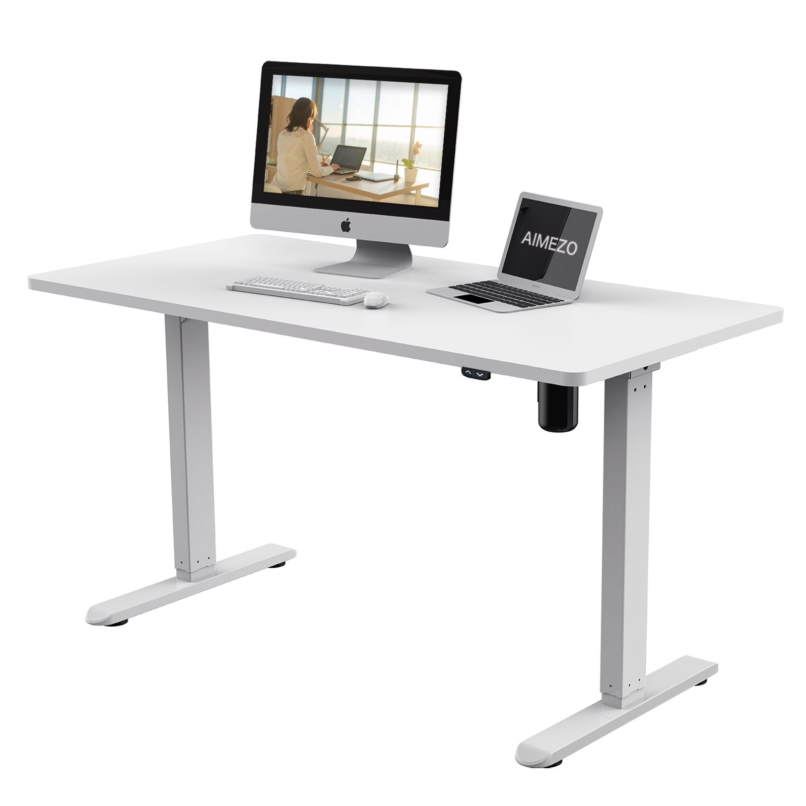 Love Mejo TES2 Electric Lift Table Students Study Desk Stand Desk Sub Economy Small Family Type Computer Desk
