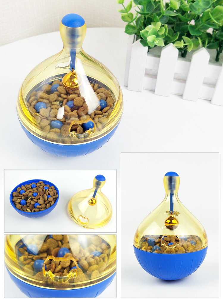 Chó rò rỉ bóng chó đồ chơi giáo dục tumbler tải thức ăn cho chó nhỏ Teddy thông minh mèo cưng chó lớn thức ăn chậm đồ chơi cho thú cưng