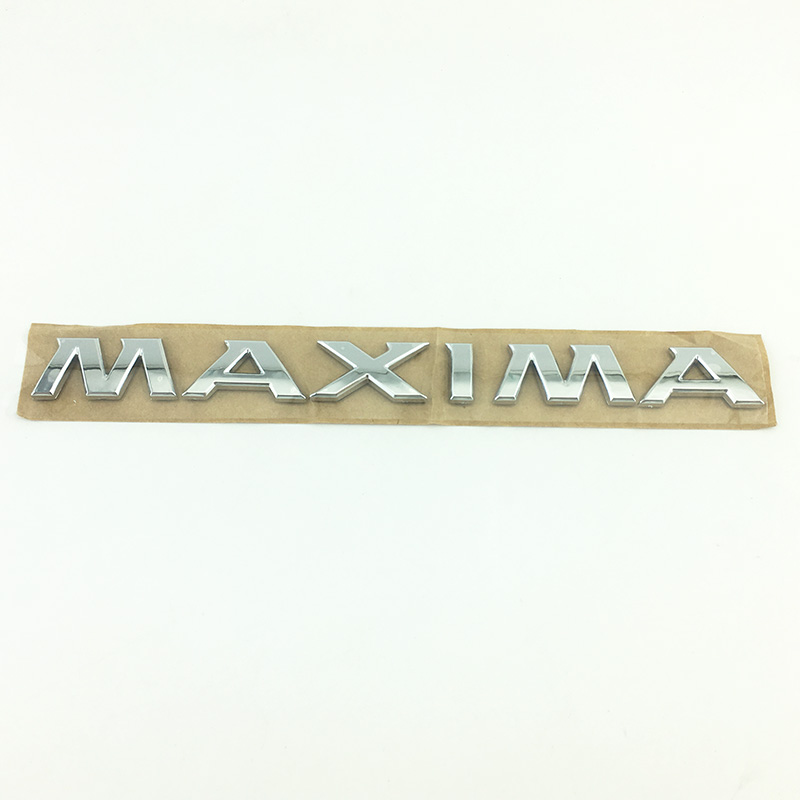 Suitable for the Sima Che MARK MAXIMA English letter sticker West Mar Trunk Rear box signage Post-sign mark 