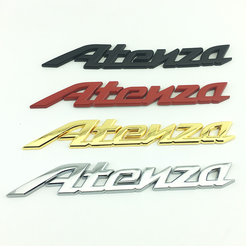 Old style Mazda Che Peumaa 6 Atez Atenza English letter sign modified rear end box logo metal