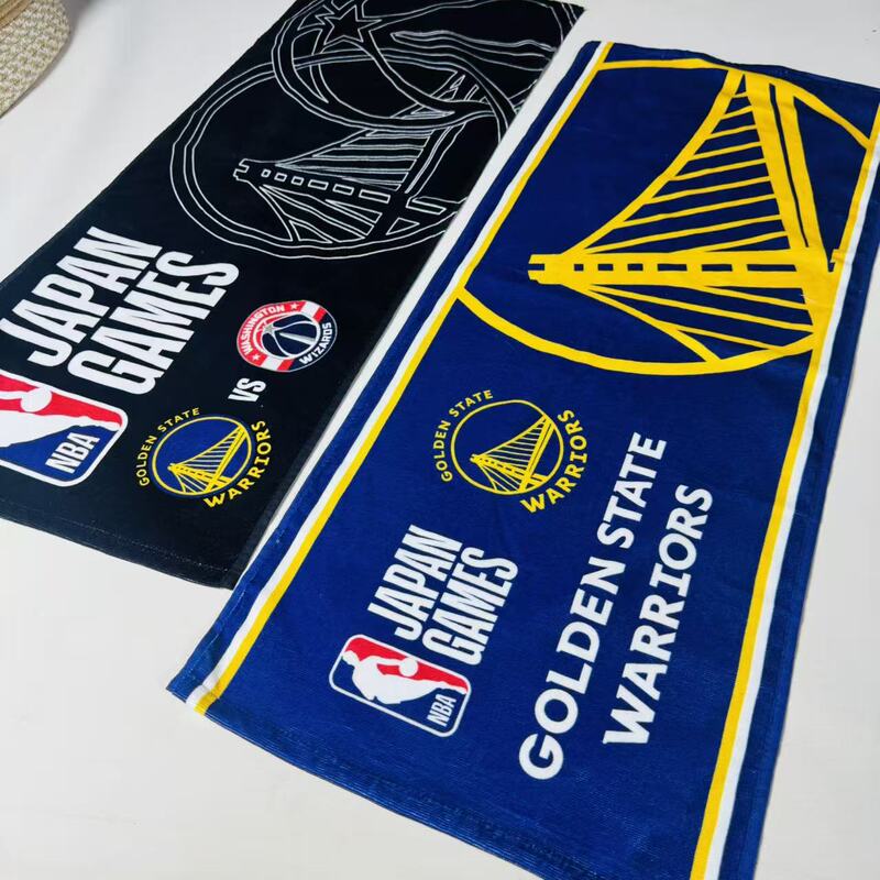 Warriors-Themed Sports Long Towel, Basketball Fan Commemorative Edition, Pure Cotton Sweat-Absorbing Towel, Soft and Absorbent, Minor Imperfections Warriors-Themed Sports Long Towel, Basketball Fan Commemorative Edition, Pure Cotton Sweat-Absorbing Towel, Soft and Absorbent, Minor Imperfections