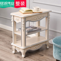(new product) European-style sofa edge a few large capacity storage side cabinets French style side table square corner a few phone tables
