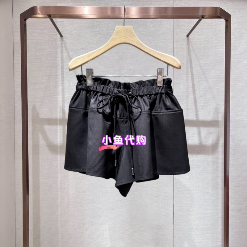 2026 Winter New Versatile High-Waisted Drawstring Slim-Fit Elastic Skirt Shorts Xsj6Y01D 2026 Winter New Versatile High-Waisted Drawstring Slim-Fit Elastic Skirt Shorts Xsj6Y01D