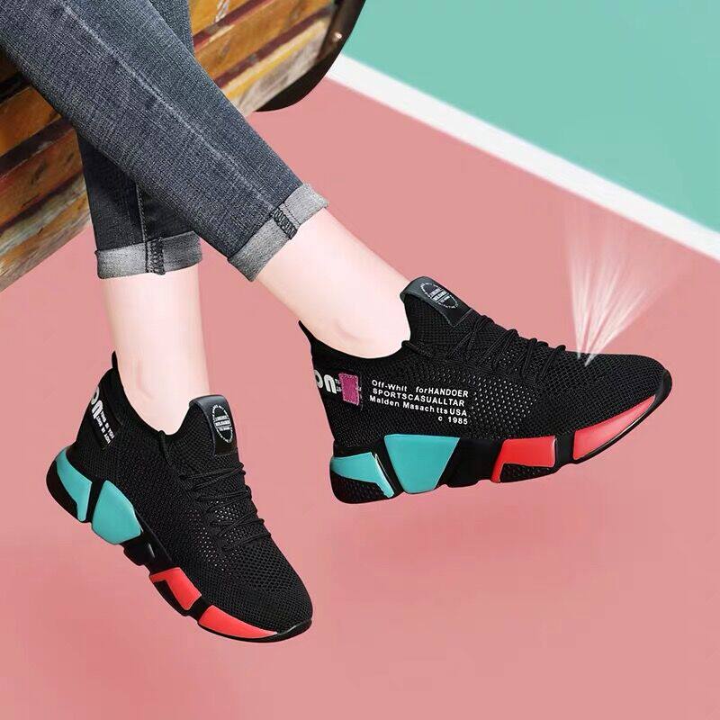 Sneaker women Summer breathable thin net face Soft bottom light comfortable casual shoes 2022 New mesh shoes Running shoes