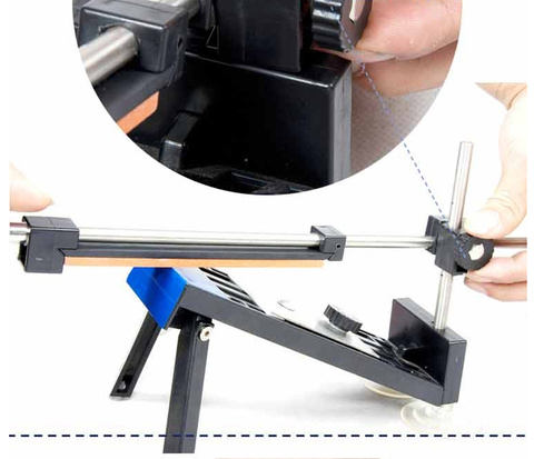 Gửi 4 dao mài đá đá mài dao góc đa năng Thích hợp cho tất cả các loại dụng cụ - Công cụ Knift / công cụ đa mục đích dao găm