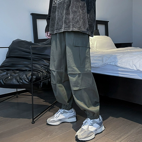 Летние штаны для отдыха, свободный крой, оверсайз, большой размер