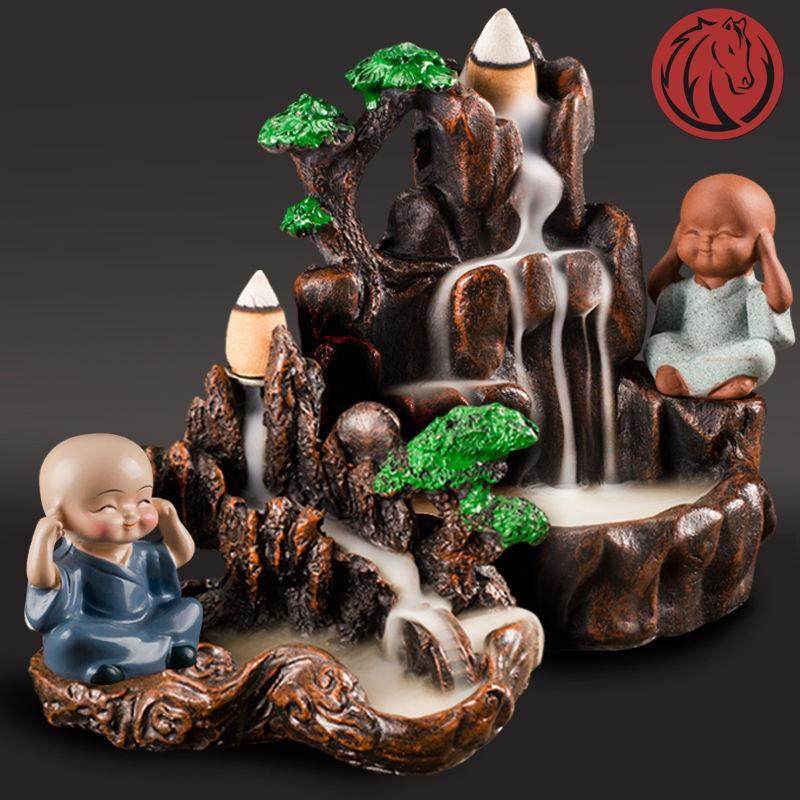 Sandalwood Office with lavender Incense Stove Home Indoor back-back incense stove Incense Stove Creative Pendulum-back Incense Burner