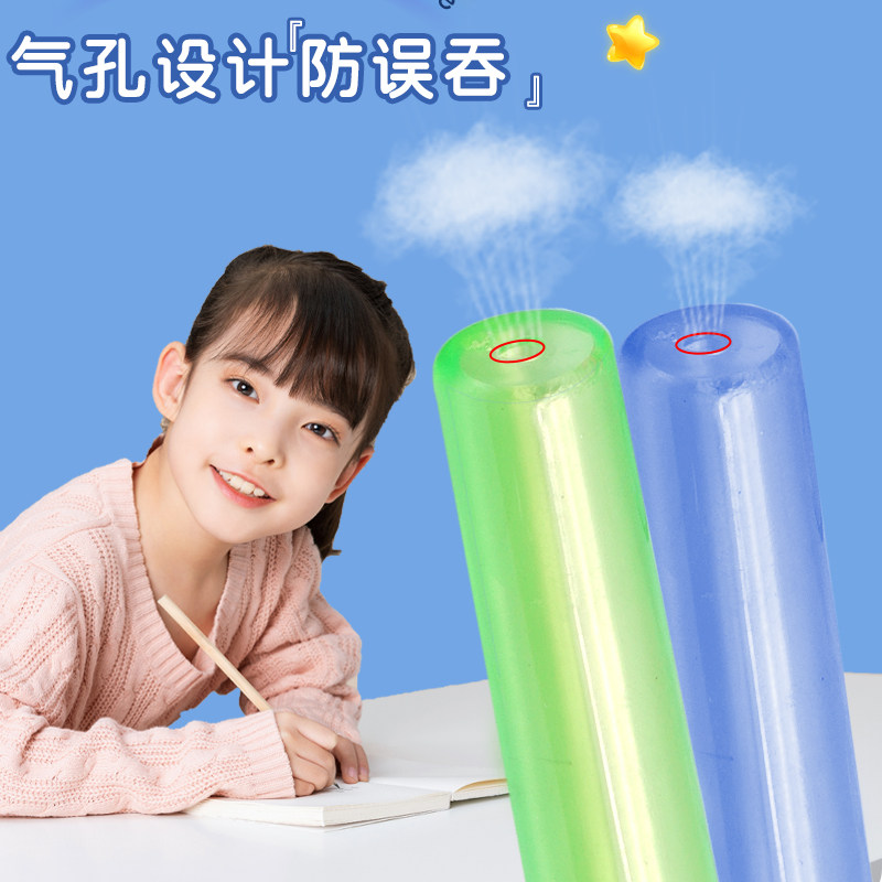 🎨小学生必备！创意透明笔帽+加长杆，让写字更有趣！🌈-握笔器-淘宝好物网