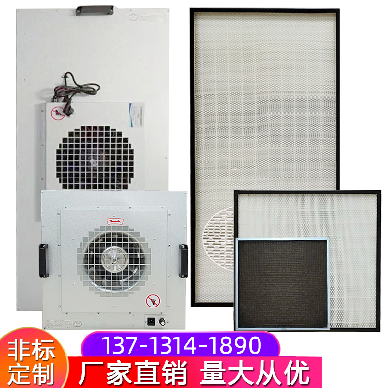 FFU edible bacteria vaccination purifier household air purifier industry efficient filter FFU fan filter