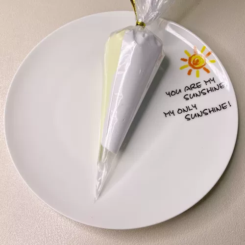 Двухцветный кремовый чехол для телефона, заколка для волос, упаковка, градиент, 100G