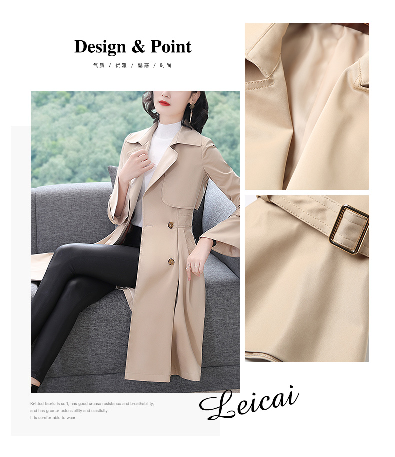 Trench pour femme en Polyester - Ref 3227727 Image 8