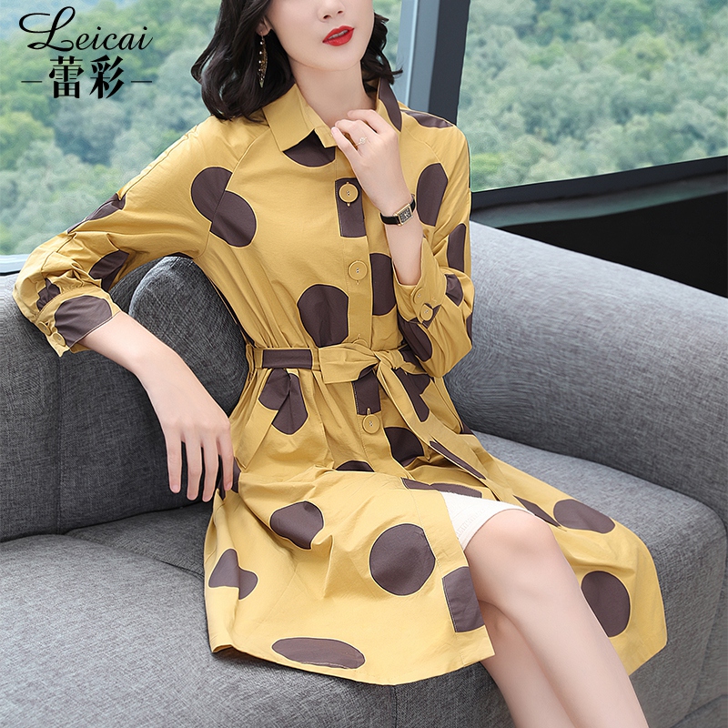 Trench pour femme en Coton - Ref 3225977 Image 3