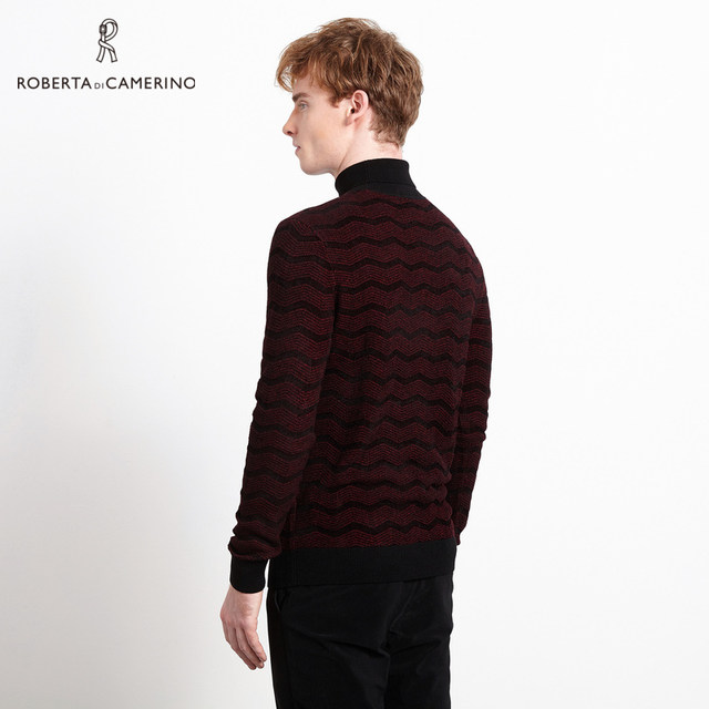 ROBERTA Nobeda ເສື້ອເຊີດຜູ້ຊາຍແບບ ທຳ ມະດາໃນລະດູໃບໄມ້ປົ່ງແລະລະດູຮ້ອນຂອງຜູ້ຊາຍແກະແກະເສື້ອ sweater sweater pullover ໃສ່ນອກແລະພາຍໃນ
