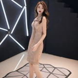 Короткое вечернее платье, городской стиль, французский стиль, премиум класс