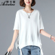 T-shirt nữ ngắn tay 2020 mùa hè váy mới loose-fitting áo thun giản dị 100-pack top đầu mỏng phụ nữ giản dị của