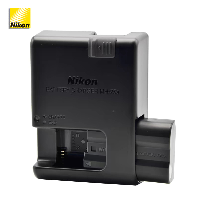 Nikon Mh-25A Original Charger for En-El15, Compatible with D610, D750, D800, D500, D7200, Etc Nikon Mh-25A Original Charger for En-El15, Compatible with D610, D750, D800, D500, D7200, Etc