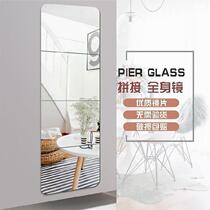 Cabinet door wardrobe splicing College student Wall Mirror patch door splicing door mirror self-adhesive dormitory home mirror