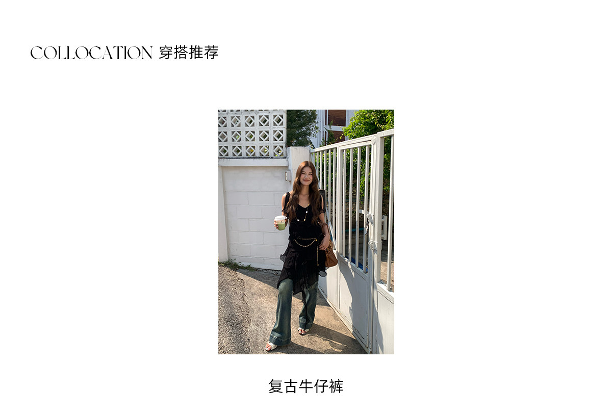 马儿MAR Винтажное платье с V-образным вырезом и оборками, летнее стройнящее короткое платье в курортном стиле для женщин