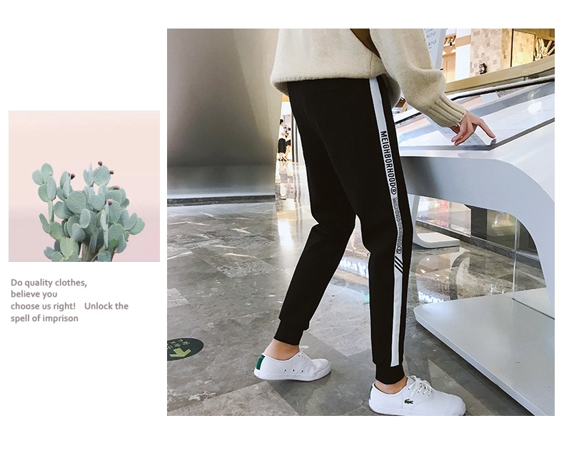 Các mẫu mùa thu đông, quần chéo, quần thể thao, quần nhung nam, quần ống suông dày, chân thon, phiên bản Hàn Quốc của xu hướng quần ống rộng quần tây nam đẹp
