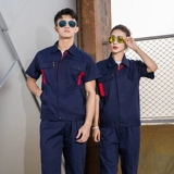 Летний тонкий износостойкий комбинезон подходит для мужчин и женщин, короткий рукав, делается под заказ