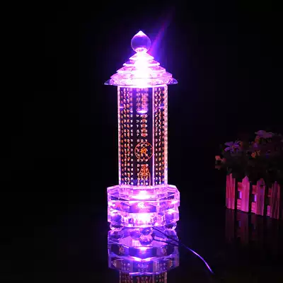 Buddha Ding Zun Sheng Dharani Sutra Tower Crystal stupa pagoda Buddhist Buddha altar ritual Buddha altar