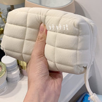 National prestigious NEMUNEMU pillow covered pen bag canvas cute and soft pillow bag student containing bag makeup bag