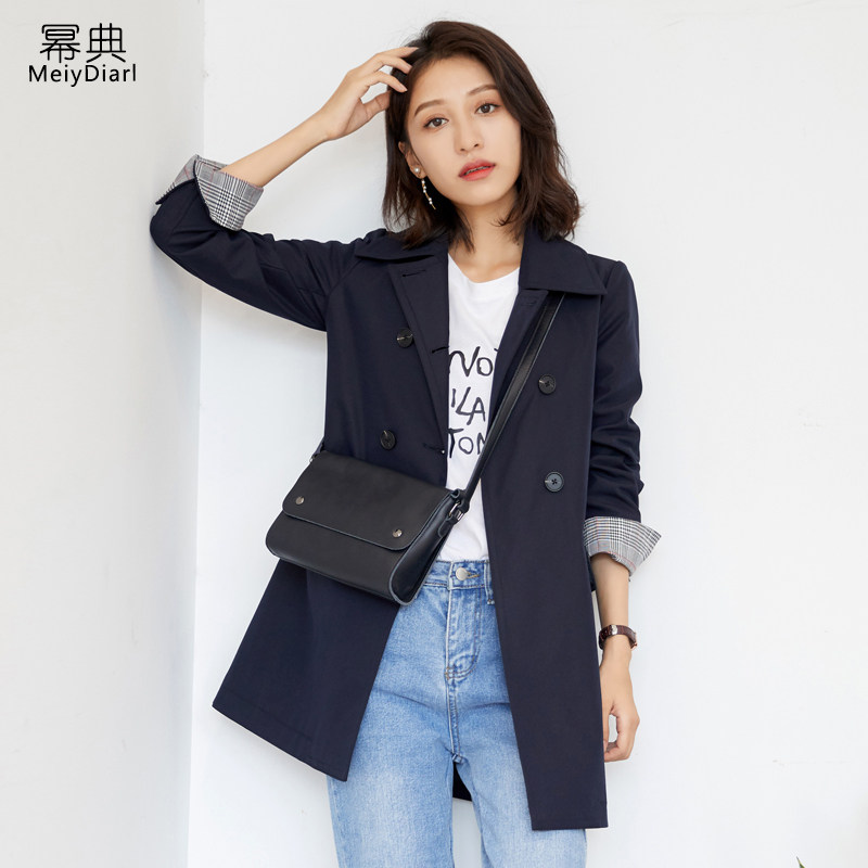Small sub wind clothes woman short Han version spring autumn season 2022 new loose casual chic windsuit jacket short