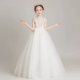 Công chúa váy trắng cô gái fluffy trẻ em ăn mặc trang phục chủ nhà cô gái nhỏ trình diễn nước ngoài mùa hè - Váy trẻ em