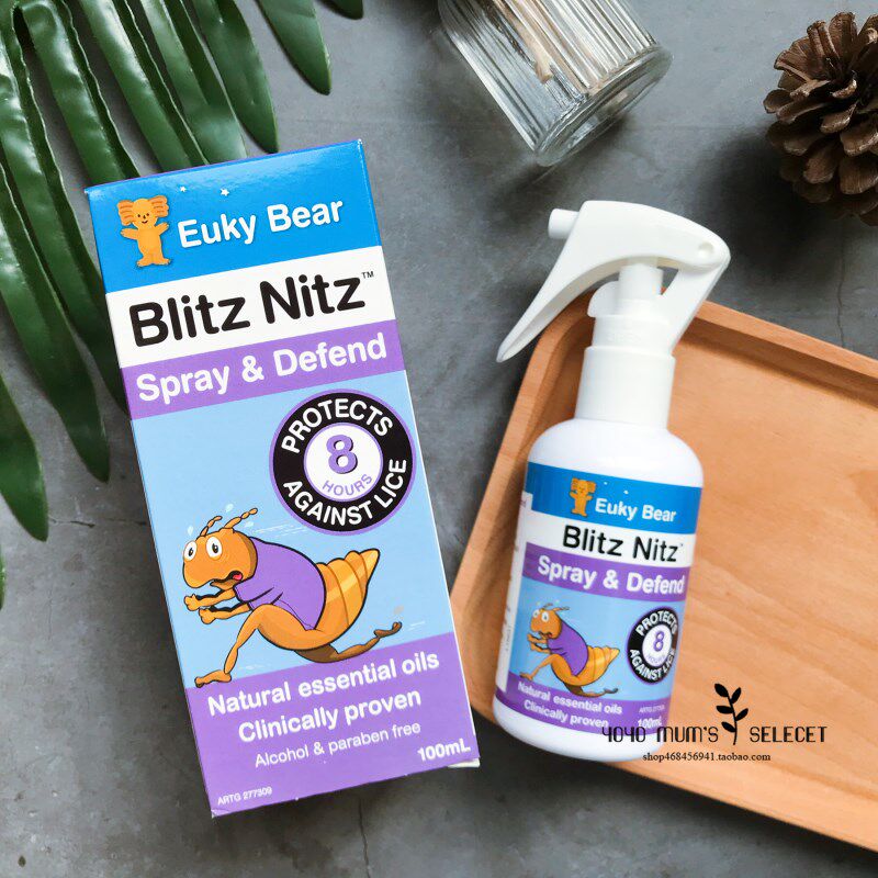 Australia imports prevention head lice lice eggs hair lice medicine spray children adult head lice defend