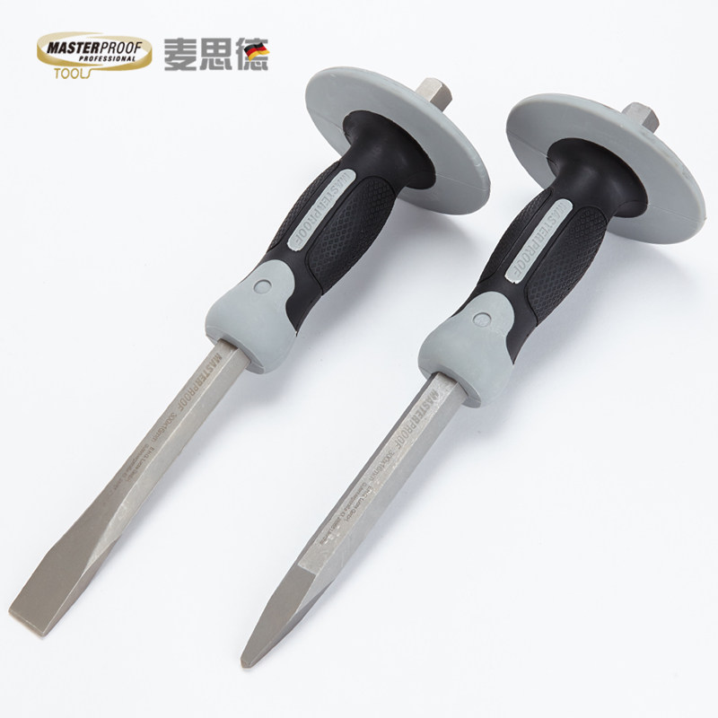 Mastead Stonemason Chisel Alloy Chisel Hand FlatHead Steel Chisel Masonry Chisel Stone Tip Chisel Cement Chisel Hammer