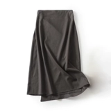 MD женская ранняя осень новая универсальная асимметричная удобная льняная юбка средней длины в стиле саронг 05218618505