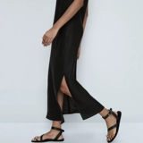 Летнее платье с рукавами без рукавов, коллекция 2023, эффект подтяжки