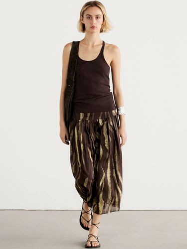 Осенняя демисезонная легкая и тонкая длинная юбка в складку, французский стиль, А-силуэт