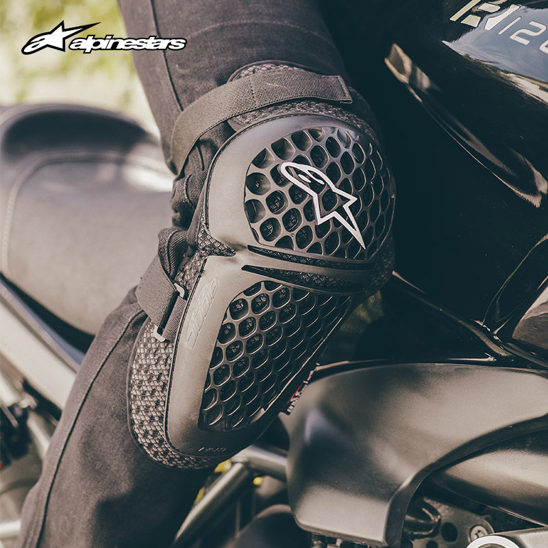 A star alpinestars motorcycle knee pads elbow pads rider protectors bike racing ride gear breathable summer