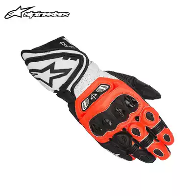Italy a star alpinestars locomotive gloves professional racing track locomotive leather gloves GP TECH