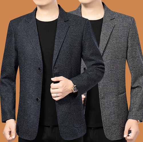 Весенняя куртка, комплект, демисезонный пиджак классического кроя для отдыха, классический костюм