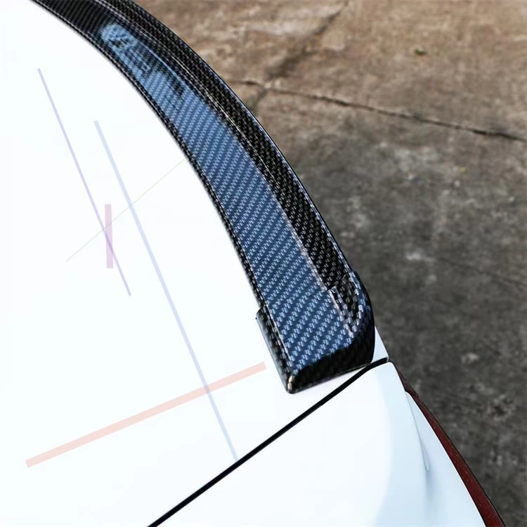Volkswagen LaVida Lang Lang Lingdu xe phía sau cánh thể thao nhỏ phía sau cánh trên carbon cánh đồng phụ kiện sửa đổi phụ kiện - Sopida trên