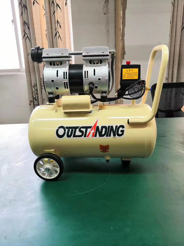 Ots-550W-30L Silent Air Compressor 1P Small Oil-Free Silent Air Compressor Air Pump