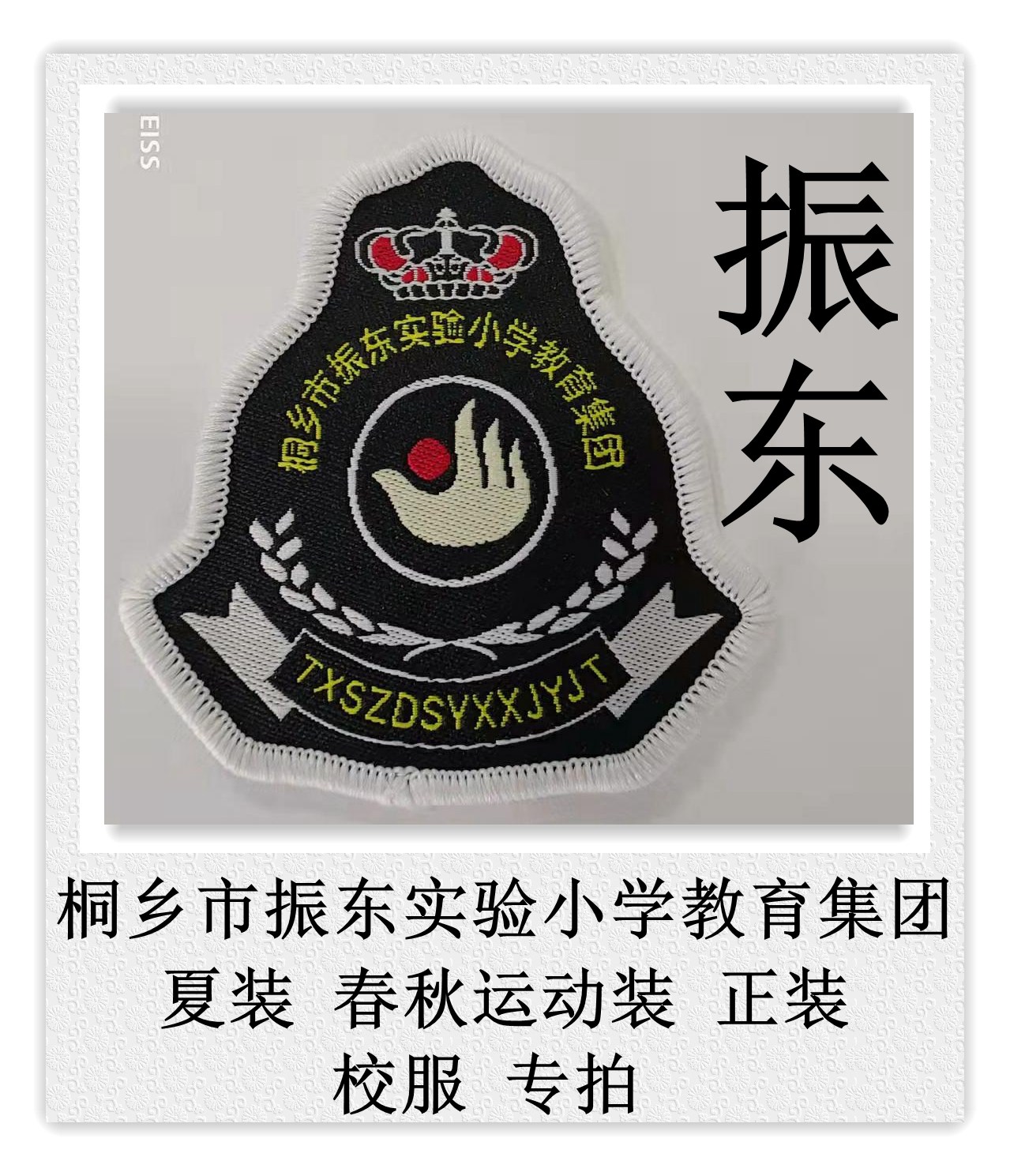 Tongxiang Zhendong Experimental Primary School Education Group Summer Spring and Autumn Sportswear Formwork uniform