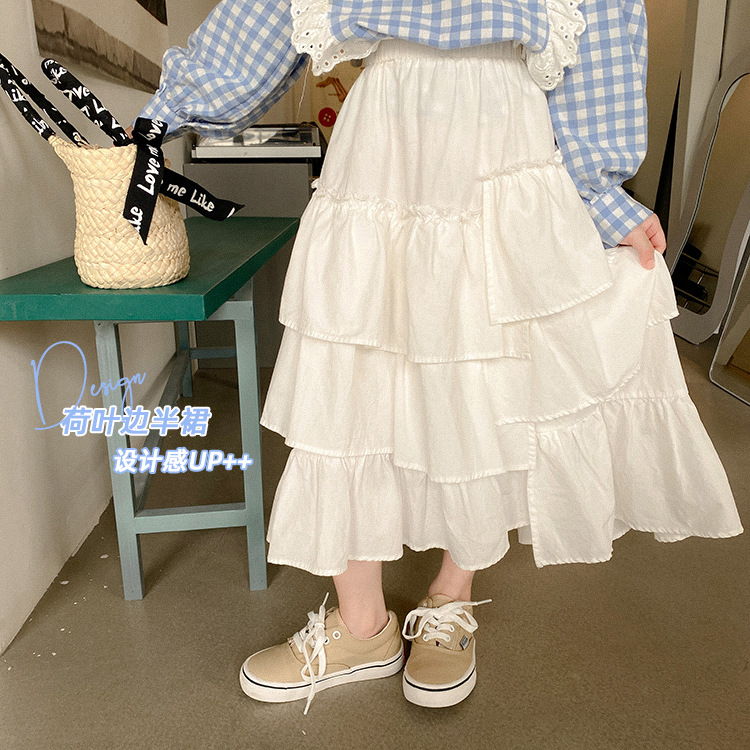 Girls Hanyi Lady Cotton 2022 Spring New Han Version Lady Hundred Girl Dress Cake Dress