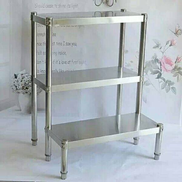 Stainless Steel Bathroom Corner Rack Containing box Refrigerator base Living room Living Room Shelf Custom Processing