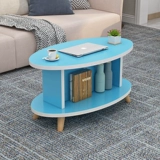 Журнальный столик, простой современный, для маленькой квартиры, двухслойный журнальный столик для гостиной, чайный столик для дома, маленький столик, креативный маленький круглый столик в стиле ins