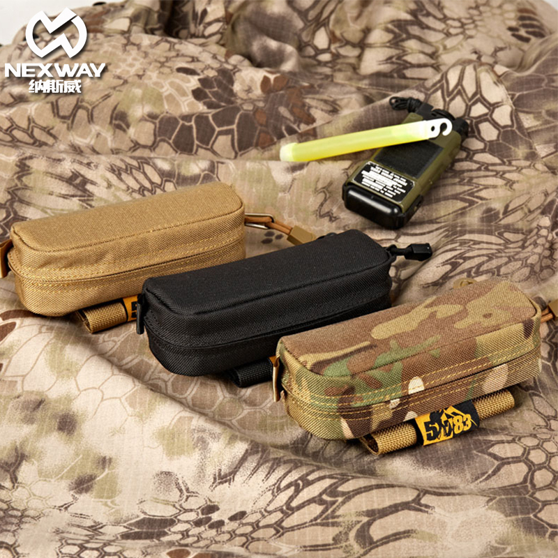 Outdoor military fans retro sunglasses glasses bag portable tactical waterproof anti-compression wear-resistant accessories bag glasses box